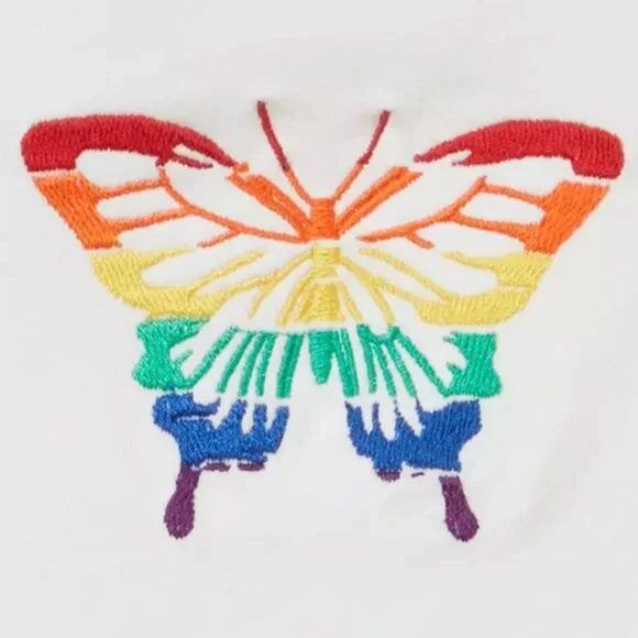 🦋 Torrid - Butterfly High-Neck Embroidered Foxy Cami - Picture 2 of 4